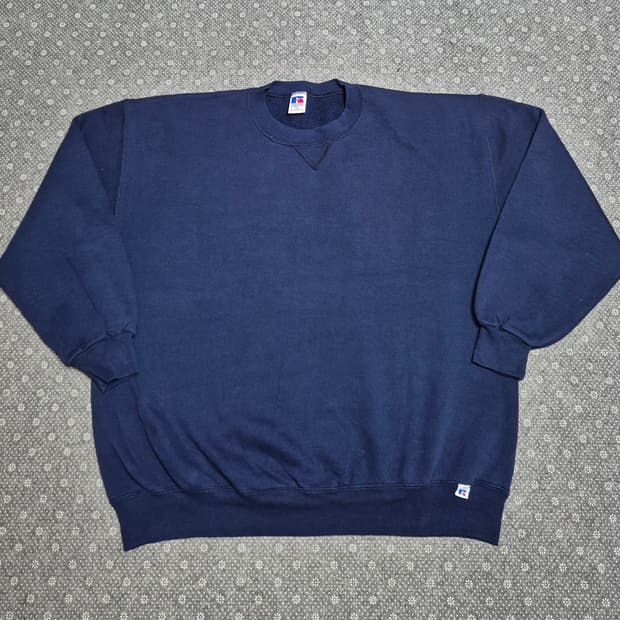 [XXL]90s US Made 러셀 네이비 스웻  -327