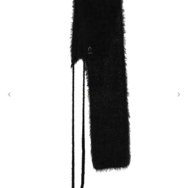 코스트퍼킬로 헤어리 머플러 블랙 휴머니티999