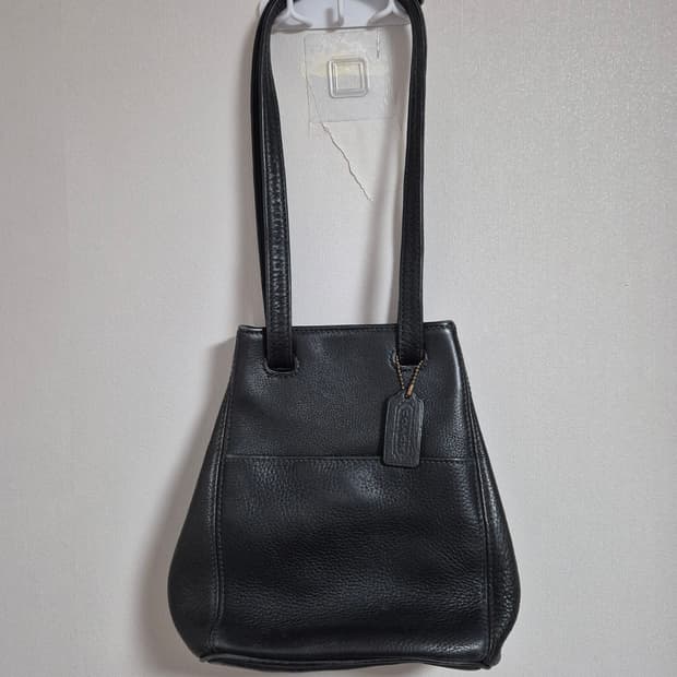 빈티지 올드코치 블랙 숄더백 made in USA