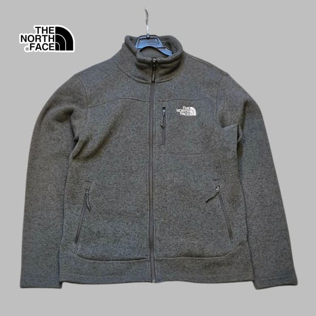 Asia-M 노스페이스 차콜 니트집업