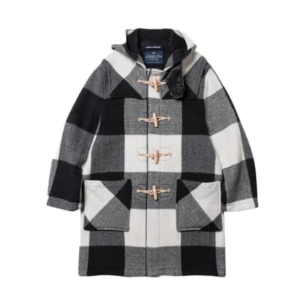 런던트레디션 마틴 맨즈 더플코트 챠콜 믹스 D6 44사이즈 팝니다