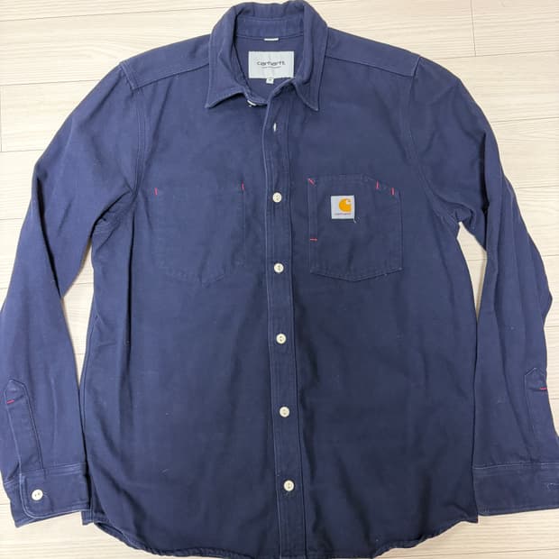 칼하트 토니 셔츠 네이비