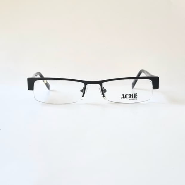 데드스탁 긱시크 스타일리쉬  반무테 안경테 537