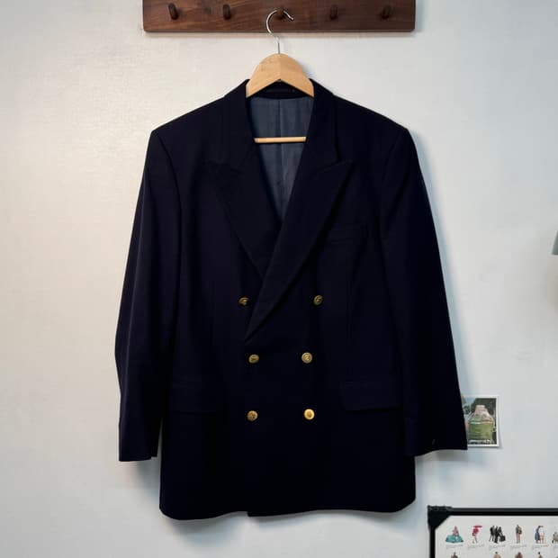 아쿠아스큐텀 금장 자켓/O66