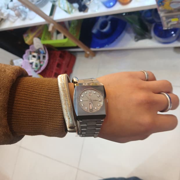 빈티지 RADO 다이아스타 텅스텐 오토메틱 시계