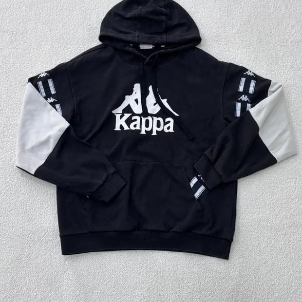 L 카파 사이드라인 후드 티셔츠 0303E