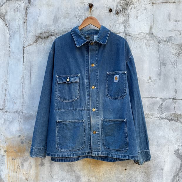 Carhartt 칼하트 데님 초어자켓 워크자켓