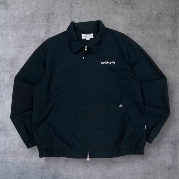 마크곤잘레스 네이비 컬러 빅로고 스윙탑 자켓