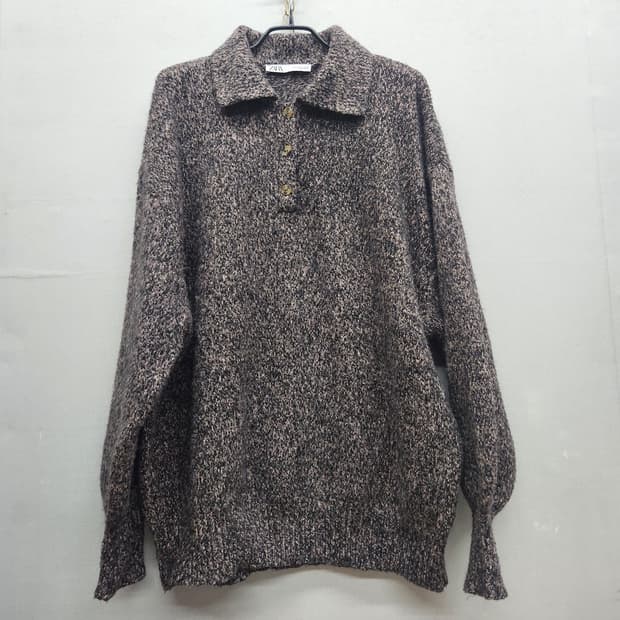 자라 카라 빈티지 디자인 니트 S(2XL)