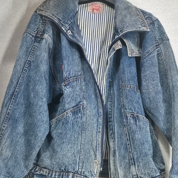 80~90's 리바이스 빈티지 블루종