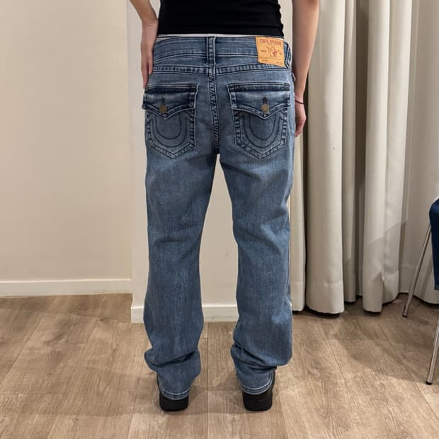 트루릴리젼 스트레이트핏 데님 팬츠 32