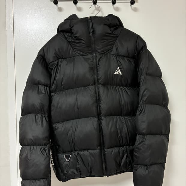 ACG 써마핏 ADV 루나 레이크 퍼퍼 자켓 블랙 - 아시아