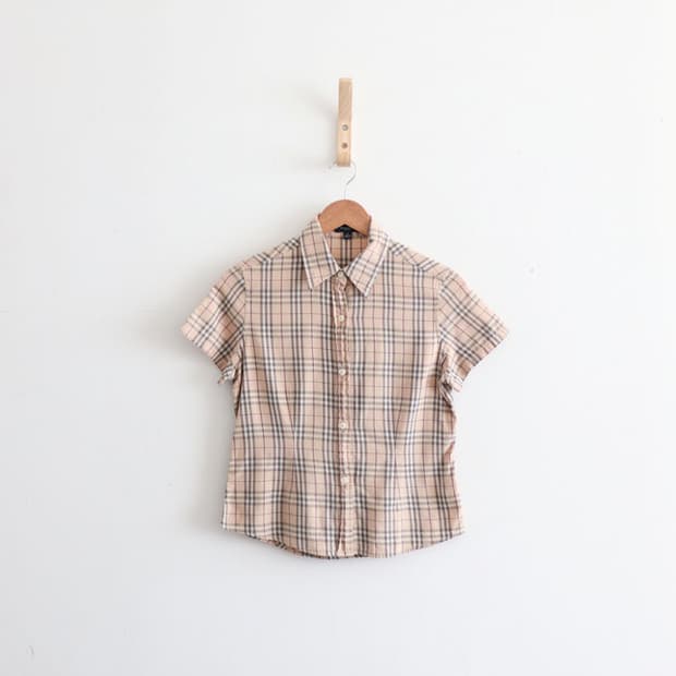 BURBERRY check shirt