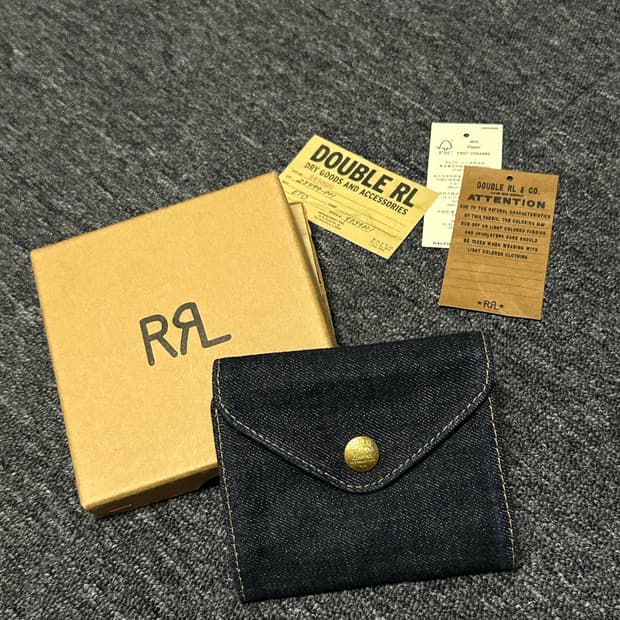 RRL (더블알엘) 데님 지갑