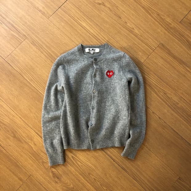 꼼데가르송 x 인베이더 가디건