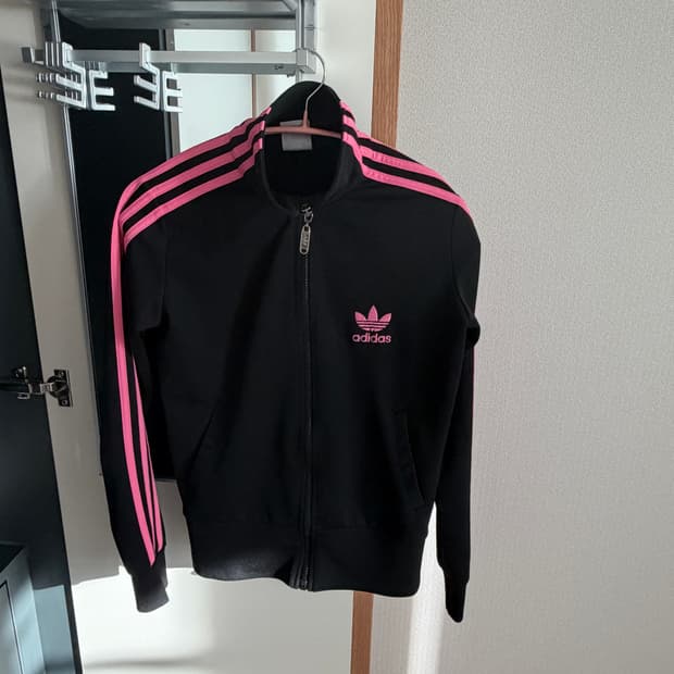 아디다스 핑크 블랙 져지