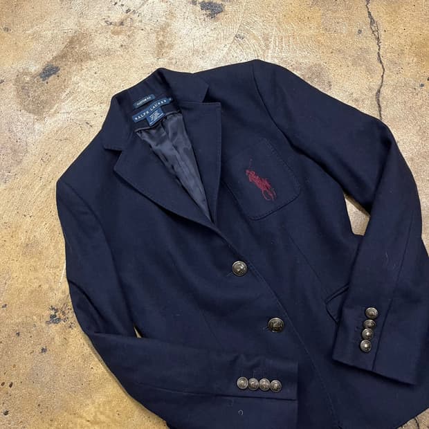 [정품/2] 폴로 랄프로렌 네이비 블레이저 자켓 b15