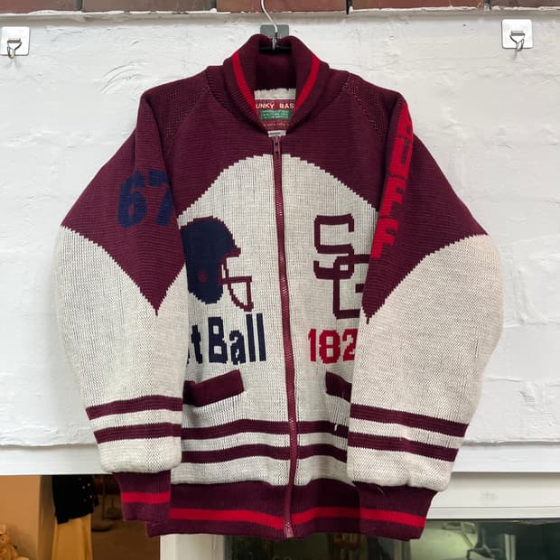 Funky Bass 코위찬 집업 자켓 아크릴 FREE