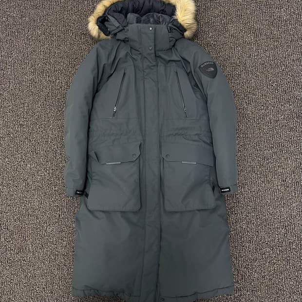 노스페이스 여성 맥머드 구스다운 롱패딩 85(S)