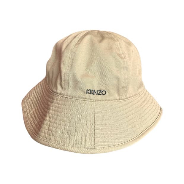 Kenzo spell out logo bucket hat