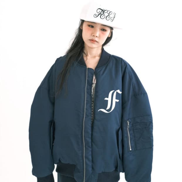 샵페어리 봄버 네이비