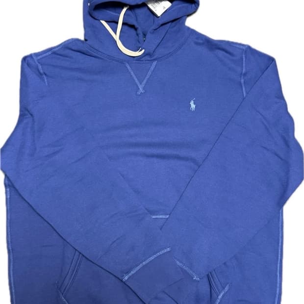 Polo 청색 후드