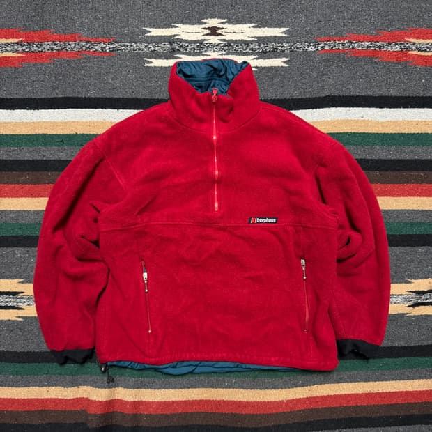 90‘s Berghaus reversible fleece jacket  