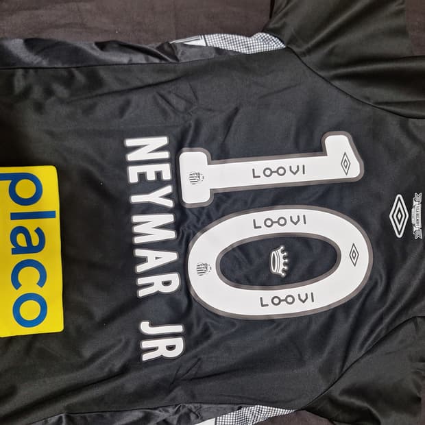 네이마르 산투스 fc 축구유니품 반팔 블록코어 oem