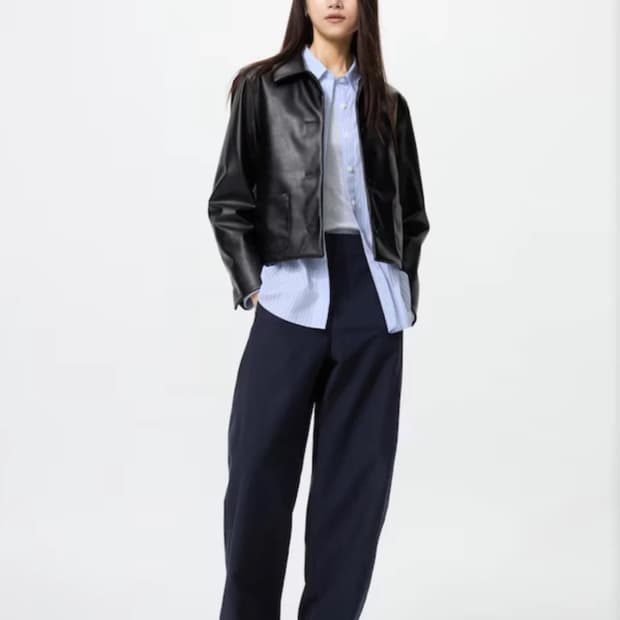 유니클로 저지배럴레그팬츠