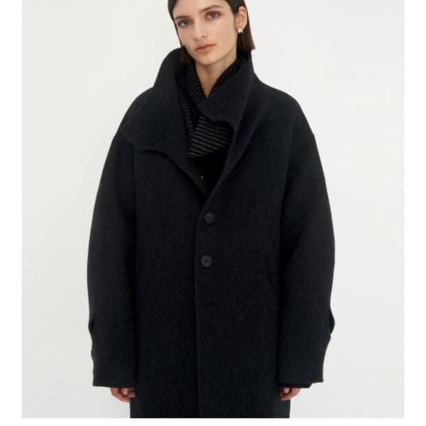 트리밍버드 하프 피코트