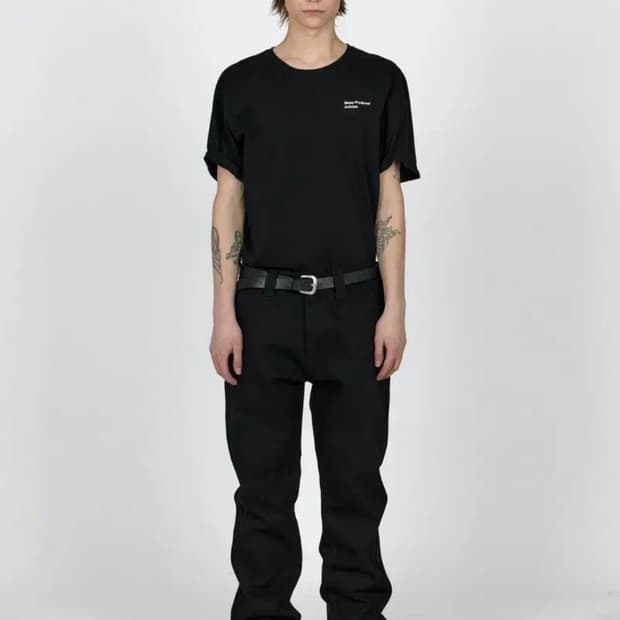 플라스틱 프로덕트 MPa WALLET RAW DENIM PANTS