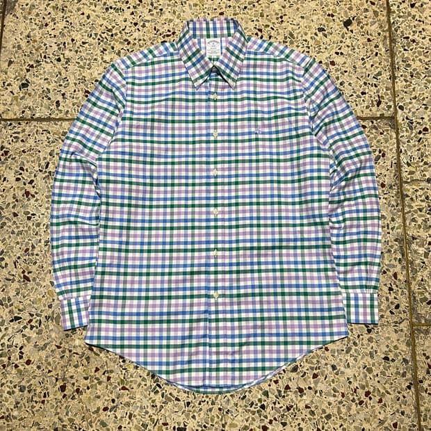 브룩스 브라더스 체크 셔츠