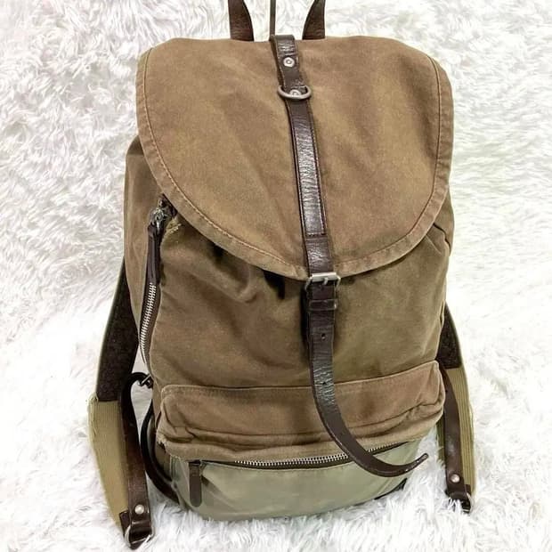 요시다 포터 브리지 샌드그린 캔버스 백팩