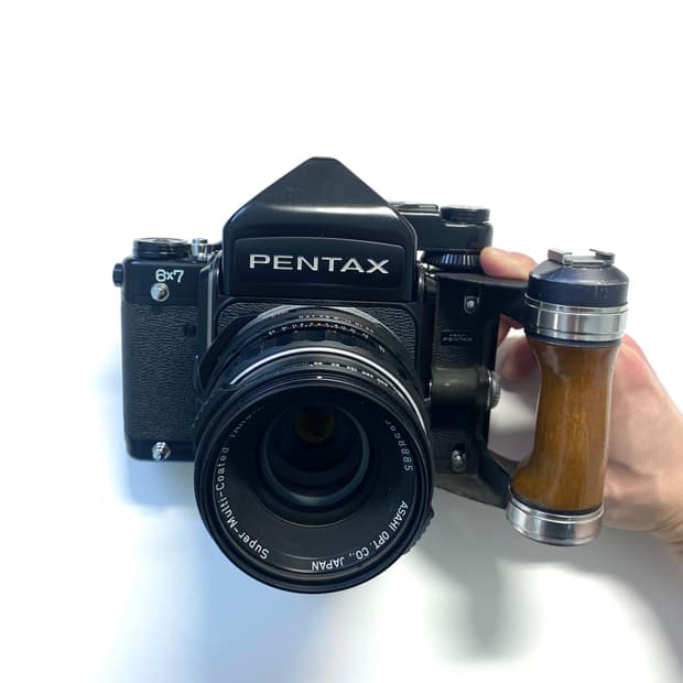 펜탁스 67 TTL 후기형 중형 필름카메라