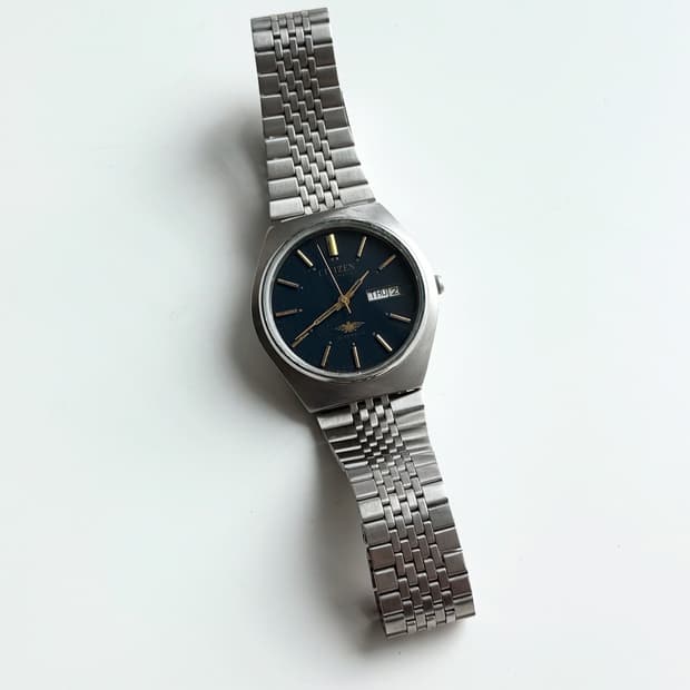 80s Seiko5 Autmatic Vintage Metal Watch
