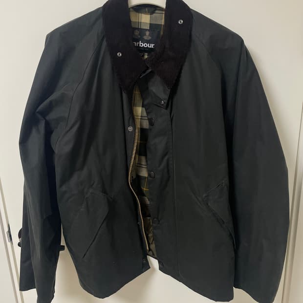 [42] 바버 트랜스포트 자켓 세이지 그린