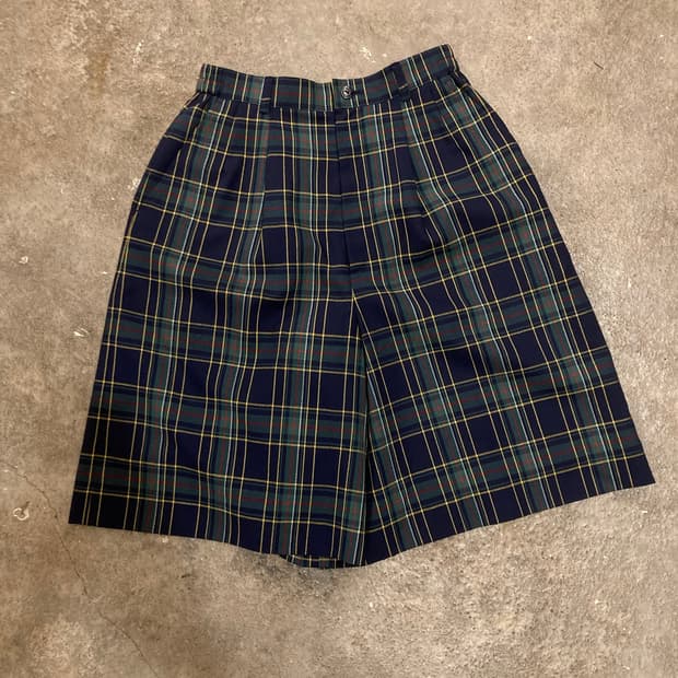 90‘s 빈티지 버버리 체크 하프팬츠