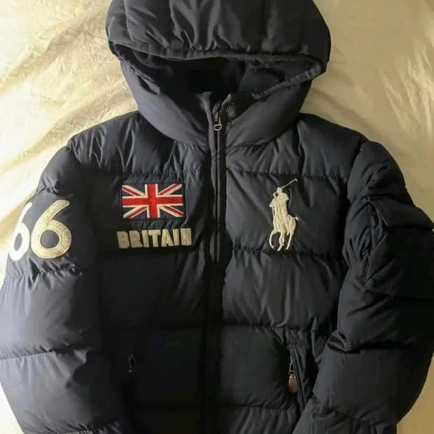폴로 빅포니 브리튼 66 패딩 숏패딩 대장 희귀 m