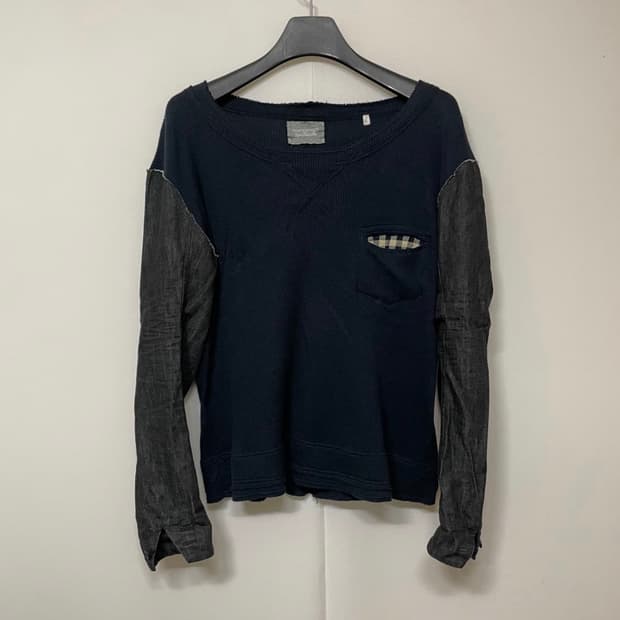 솔로이스트 13SS 셔츠 슬리브 니트