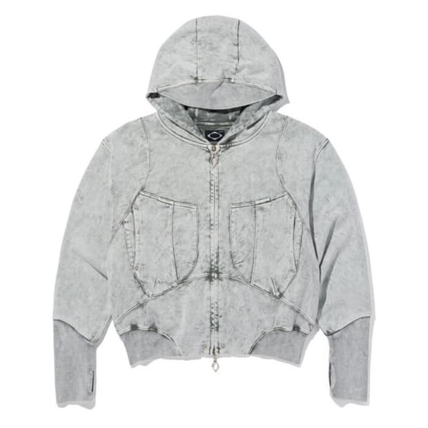 MSCHF 미스치프 빅포켓 후디 그레이