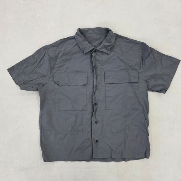 [F] 반팔 셔츠 나일론 포켓셔츠 0213J