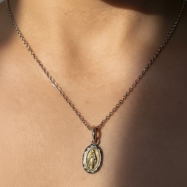 빈티지무드 마리아 목걸이 (S925)