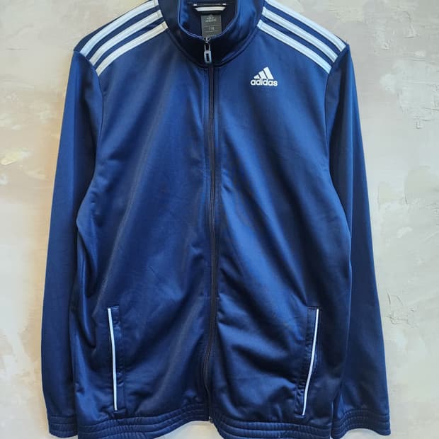 아디다스 네이비 트랙탑