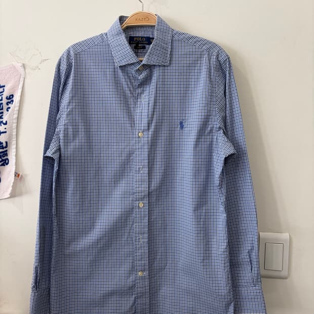 498. 폴로 체크셔츠