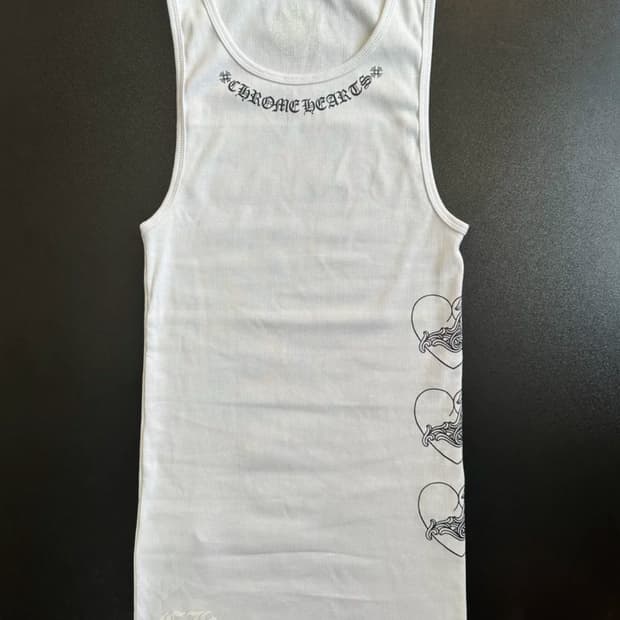 크롬하츠 러브유 탱크탑