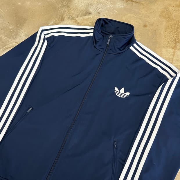 L 아디다스 파이어버드 네이비 트랙탑