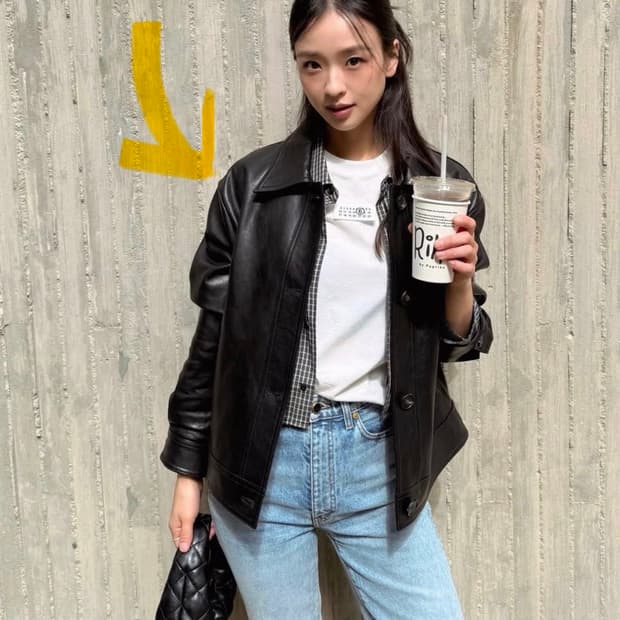 ORE 시그니처 램스킨 레더자켓