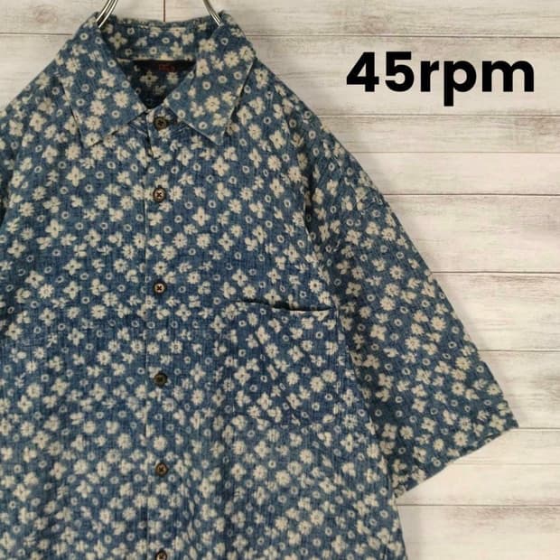 45RPM 반팔셔츠 일본제