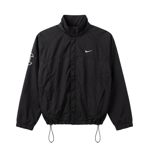 나이키 블랙 바람막이 L