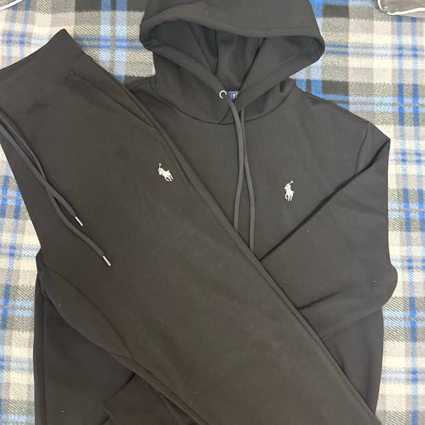 폴로 랄프 로렌 후드티 & 조거팬츠 셋업